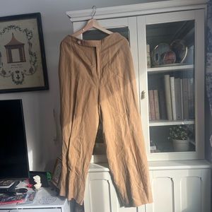 Lauren by Ralph Lauren Linen and Silk Blend Trousers